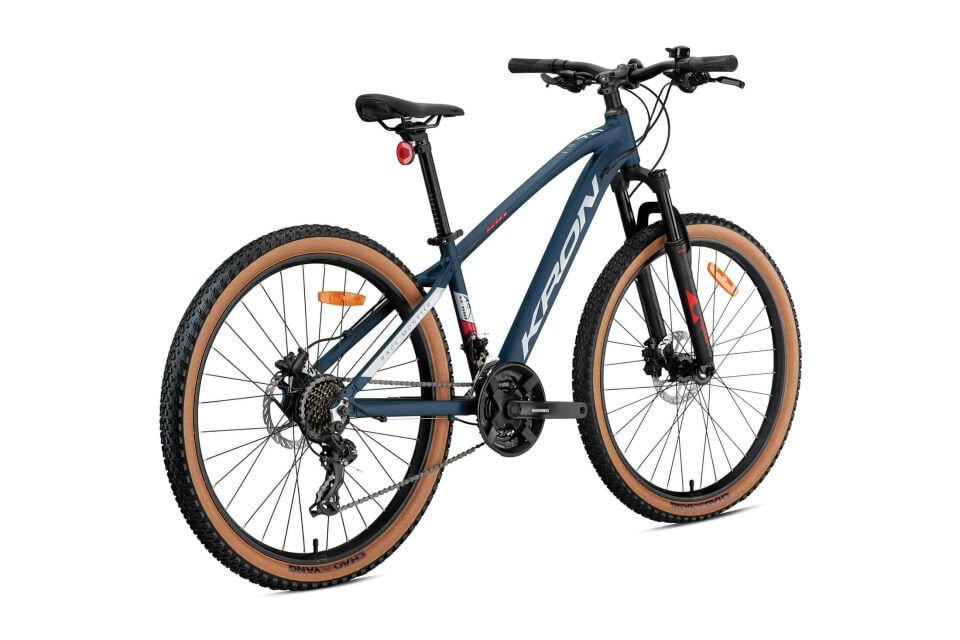 KRON XC 100 27,5 JANT 15 KADRO 21 VİTES H.DİSC MAT KOYU LACİVERT / GRİ KIRMIZI