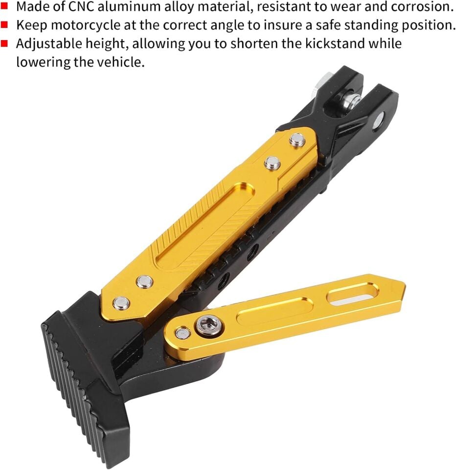 Park Ayağı - E-Scooter, Motor, 10 inç, Ayarlı, Robot, Ayarlanabilir Park Ayağı, Yan Sehpa