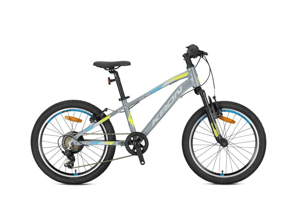 KRON XC 75 20 JANT MTB 11' 7 VİTES V.B NARDO GRİ/NEON SARI-SİYAH-MAVİ