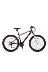Xc 75 - 27.5 Jant Mtb - 17 Kadro - 21 Vites - V.b. (PAPUÇ FREN) - Parlak Siyah-kırmızı/gri