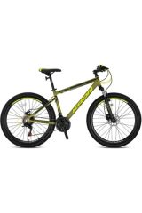 Greenway Bisiklet Xc 75 - 27.5'' Jant - 17'' Kadro - 21 Vites - V - Fren - Mat Haki-açık Sarı/ma