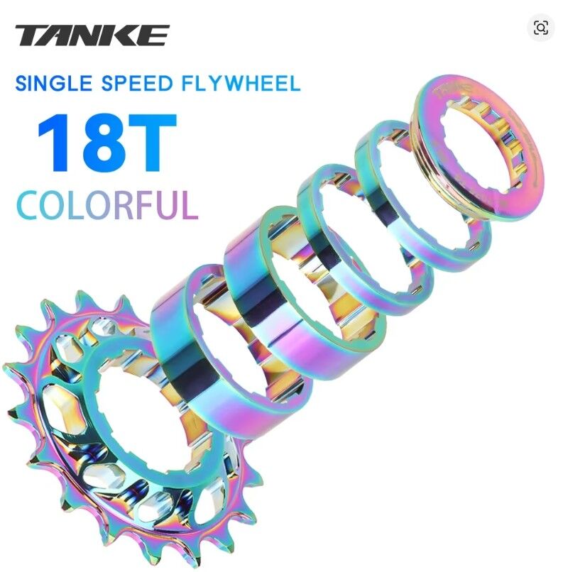 TANKE SİNGLE SPEED TEK DİŞLİ KİT 18 T