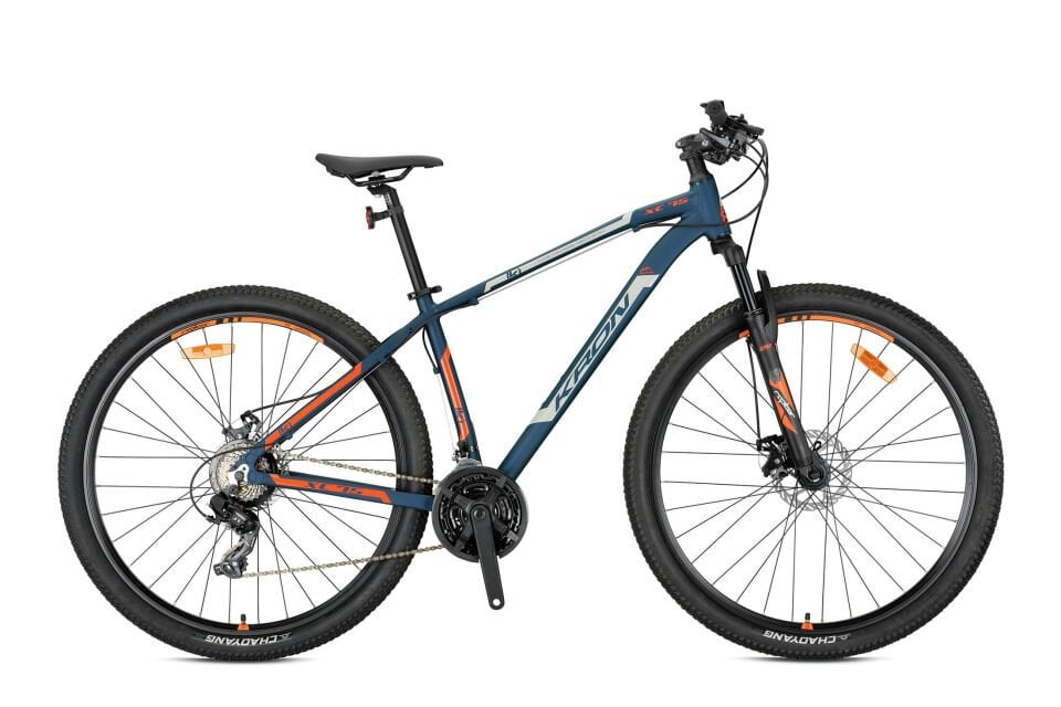 KRON XC 75 24 JANT MTB 13 KADRO 21 VİTES M.DİSK FREN LACİVERT/TURUNCU-GRİ-MAVİ