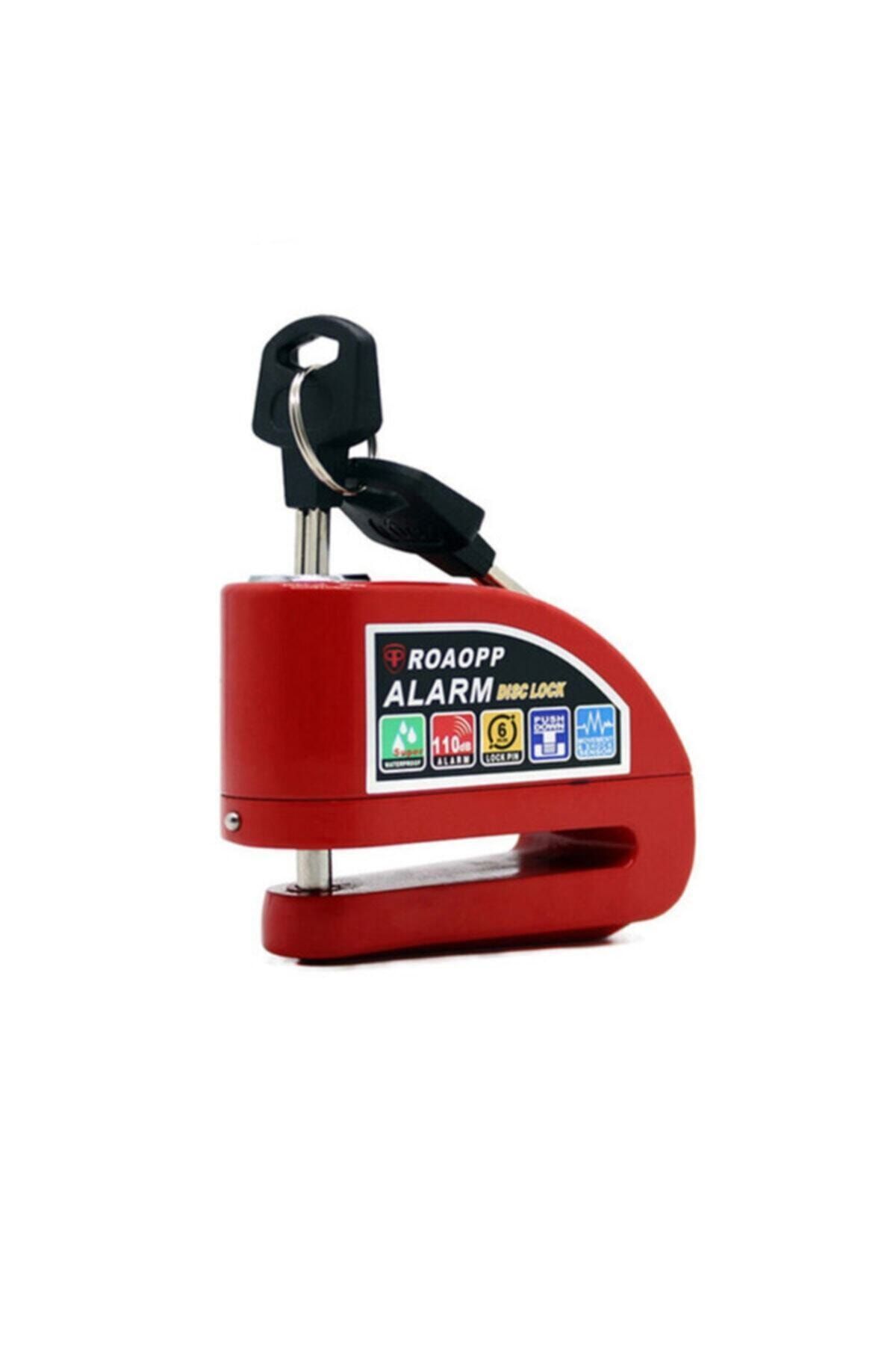 Locks Alarmlı Dısk Kılıt ( Kırmızı) 110 Desibel