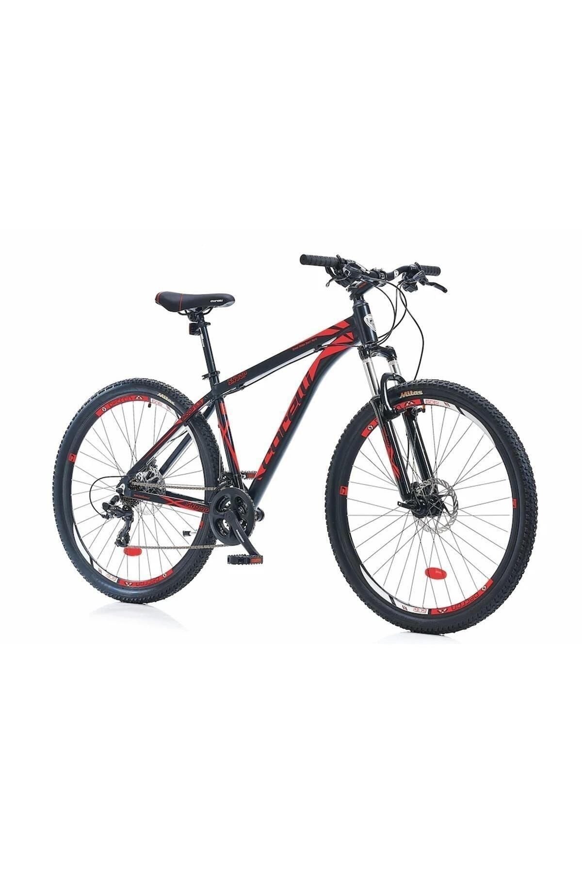 Snoop 5.1 27,5 J 21 Vites 18''kadro Hyd Fren Dağ Bisikleti Siyah-kırmızı