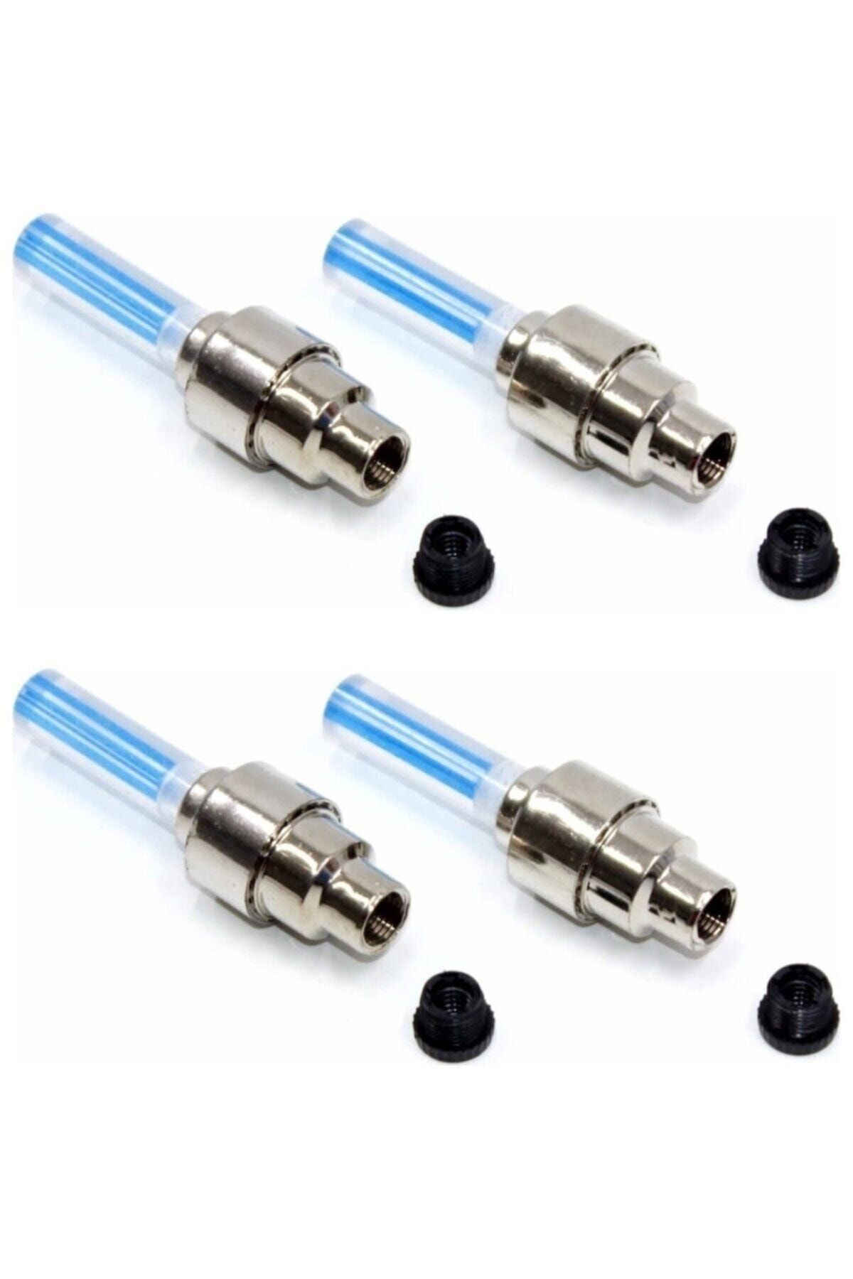 Oto Fotosel Hareket Sensörlü Işıklı Led Jant Sibop Kapağı (4 Adet