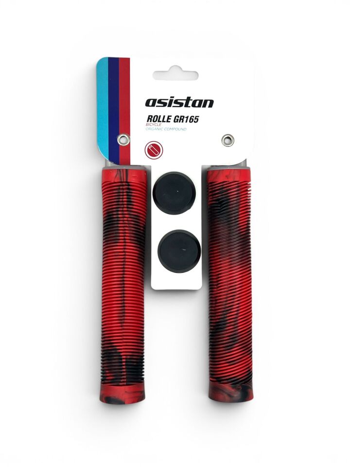 Asistan GR165 Silikon Elcik 165MM Yumuşak Silikon Elcik - BMX Bisiklet Scooter Uyumlu Kesilebilir Tıpalı