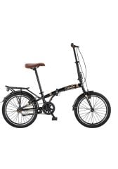 Bisiklet Cunda Folding Katlanabilir Bisiklet Siyah Gold