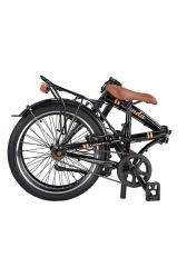 Bisiklet Cunda Folding Katlanabilir Bisiklet Siyah Gold