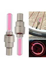 Led Işıklı Lastik Sibop Kapağı - Pembe