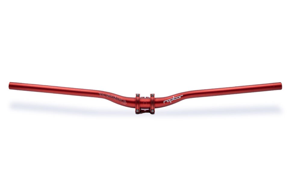 Raptor HB-201BT Low Rıser Alüminyum Gidon 31,8mm 780/9mm Kırmızı 260225