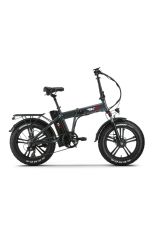 Rks Xs25 20 Jant Fat Bike Katlanabilir Elektrikli Bisiklet Siyah Renk