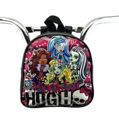 Bisiklet Gidon/Sırt Çantası - MONSTER HIGH Karakterli, Kız