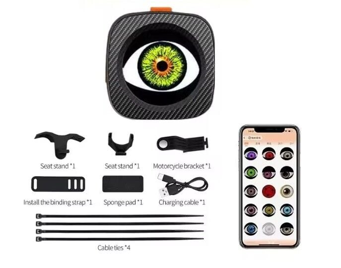 Vona Demon Eye Single Arka Stop Tek Gözlü