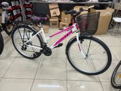 21 Vites Çamurluklu Bagajlı Sepetli Rahat Kullanışlı Şehir Bisikleti 26 JANT