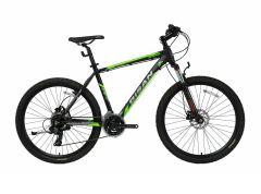 BİSAN MTX 7050 27,5 Jant 21 Vites HD Dağ Bisikleti MTB Siyah - Yeşil 48CM