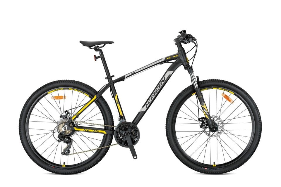 KRON XC 75 26 JANT 14 KADRO 21 VİTES M.DİSC MAT SİYAH BEJ NEON SARI