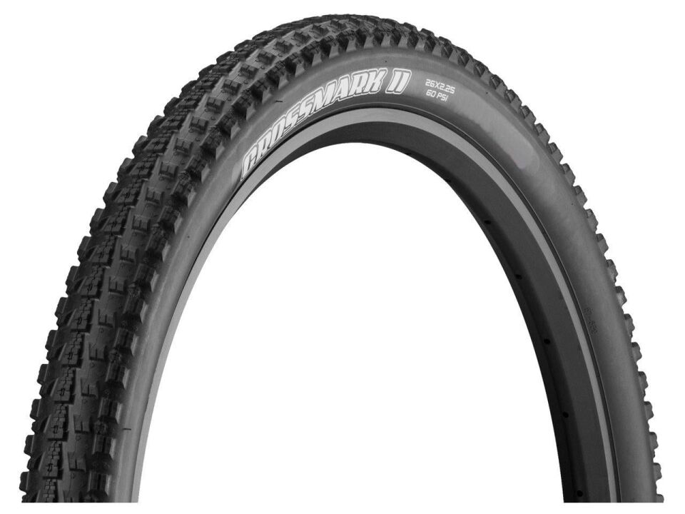 Maxxis 26x2.25 Crossmark II 60 Tpi Telli Dış Lastik Sarı Yazılı   Yüksek Performanslı Desenli MTB Lastik