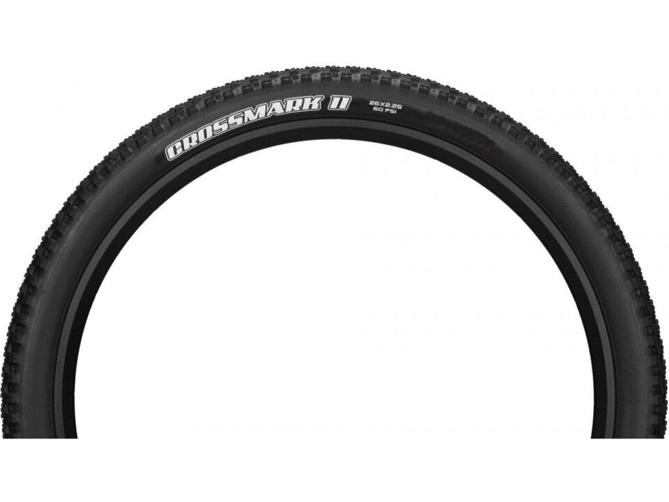 Maxxis 26x2.25 Crossmark II 60 Tpi Telli Dış Lastik Sarı Yazılı   Yüksek Performanslı Desenli MTB Lastik