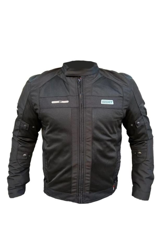Xbyc 1079 Skyland 4 Mevsim 3 Kademeli Korumalı Motosiklet Montu 2XL Beden Siyah