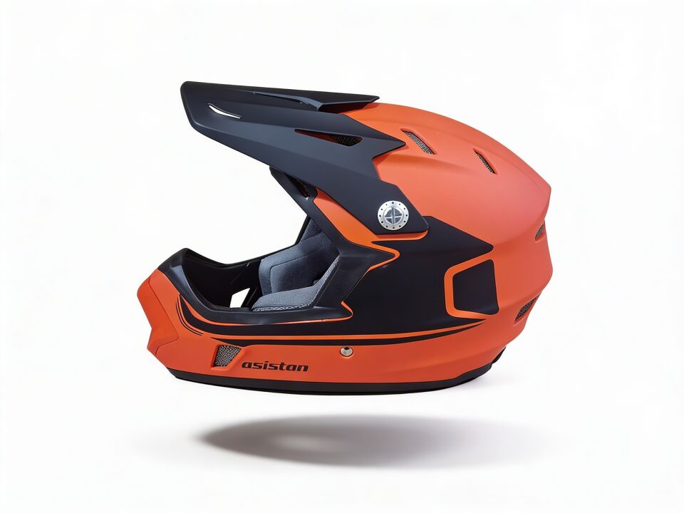 Asistan KS-05 Full Face Bisiklet Kaskı | Downhill & MTB Kask