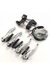 Bisiklet, Mtb Alüminyum Fren Takımı V Brake, Full, Fren Kolları Dahil
