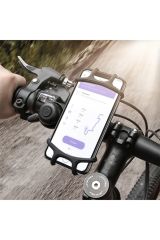 Floveme Universal Bisiklet Motosiklet Için Silikon Telefon Tutucu