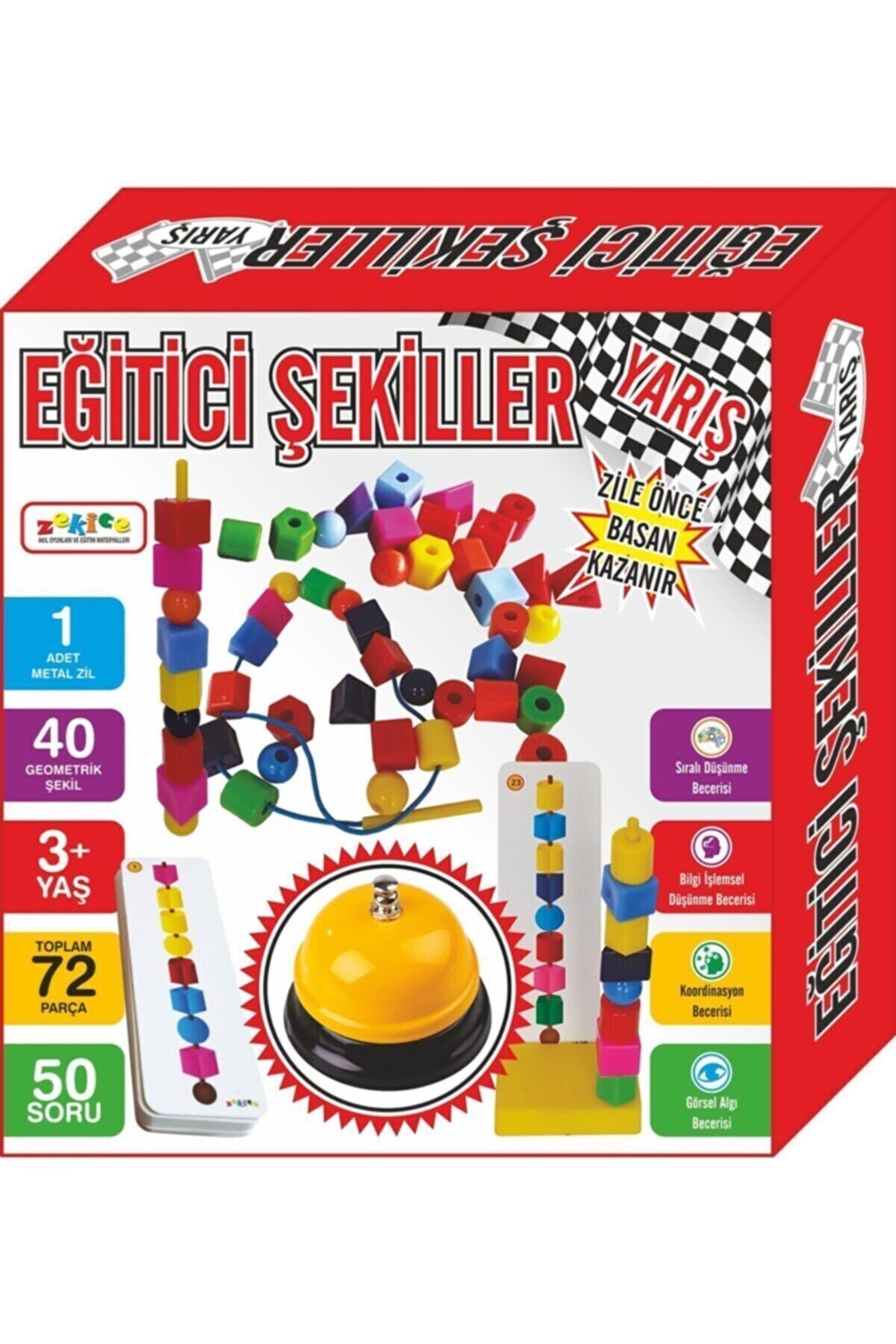 Ring Eğitici Şekiller Yarış Oyunu