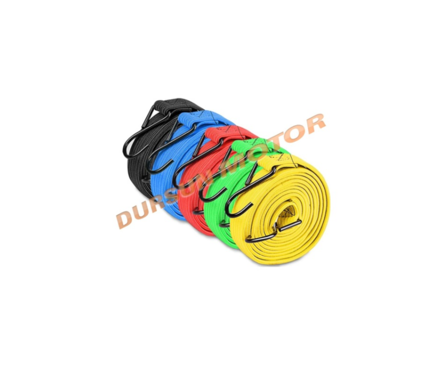 Motosiklet Bisiklet Araç Demir Kancalı Esnek Bagaj Ipi Lastiği