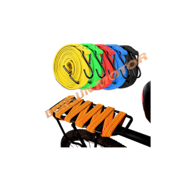 Motosiklet Bisiklet Araç Demir Kancalı Esnek Bagaj Ipi Lastiği