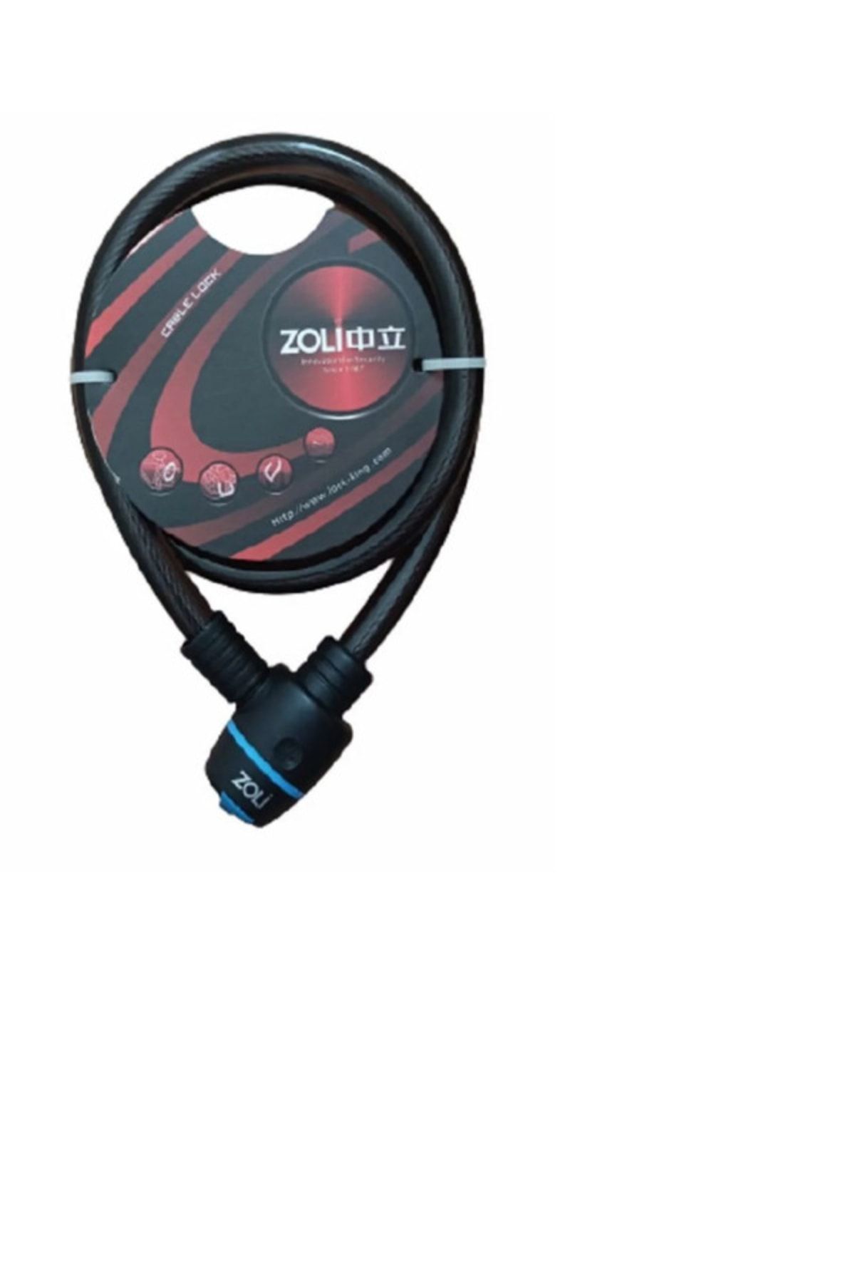 Bisiklet Kilidi 15x1000 Mm Boyutunda Dayanıklı Bisiklet Ve Motor Kilidi