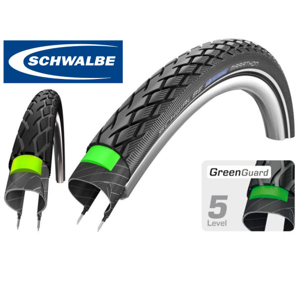 Schwalbe Marathon 700x28 GreenGuard Dış Lastik (5Level)