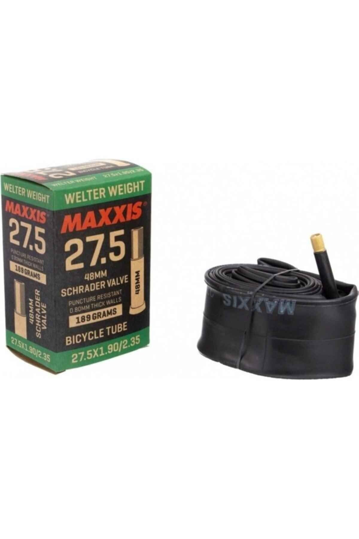 Welter Weight Iç Lastik 27.5x1.90-2.35 Kalın Sibop 48mm Patlamaya Karşı Dirençli