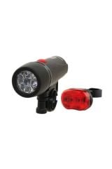 Bisiklet Ön Arka Lamba Far Pilli Knt Jy-808c+006t-n