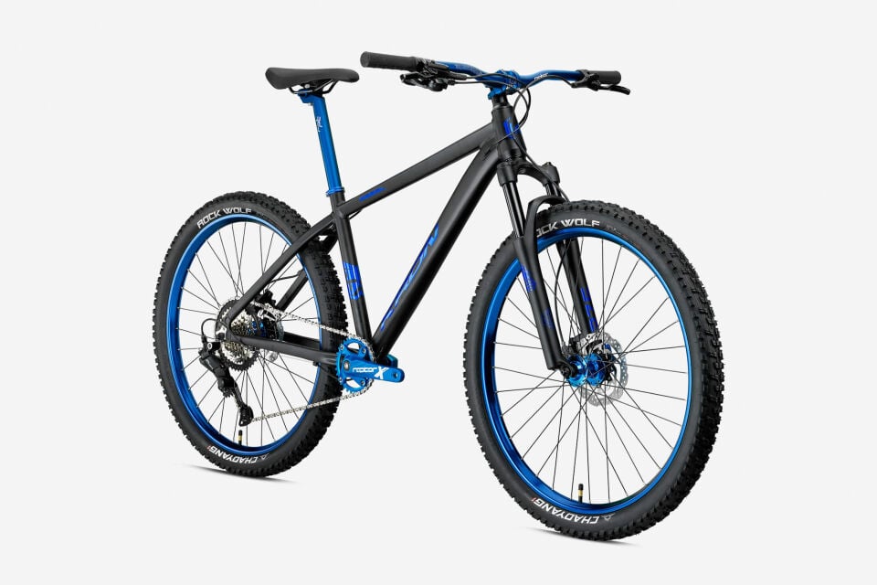 KRON REBEL 26 MTB 15 KADRO 8 VİTES H.DİSC MAT SİYAH MOR