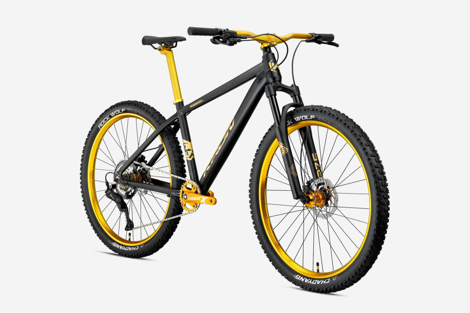 KRON REBEL 26 MTB 15 KADRO 8 VİTES H.DİSC MAT SİYAH SARI