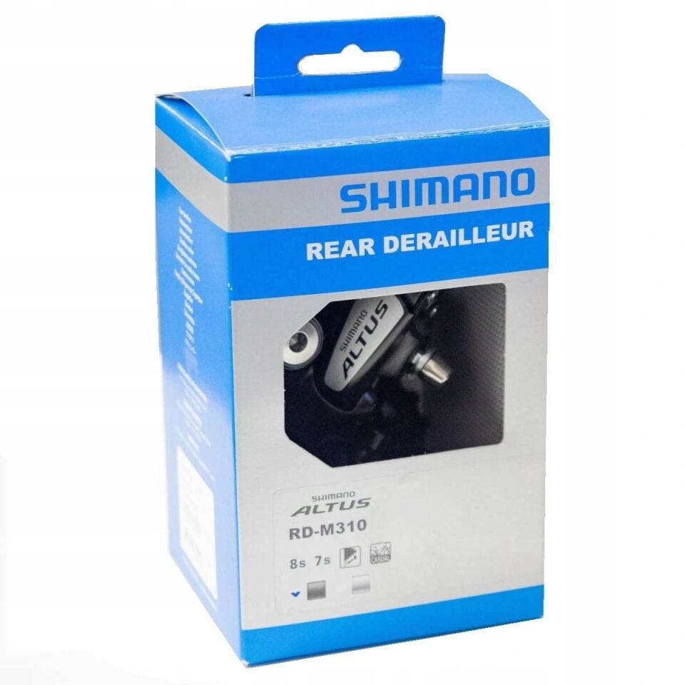 Shimano Altus RD-M310 Arka Aktarıcı Siyah 6/7/8V