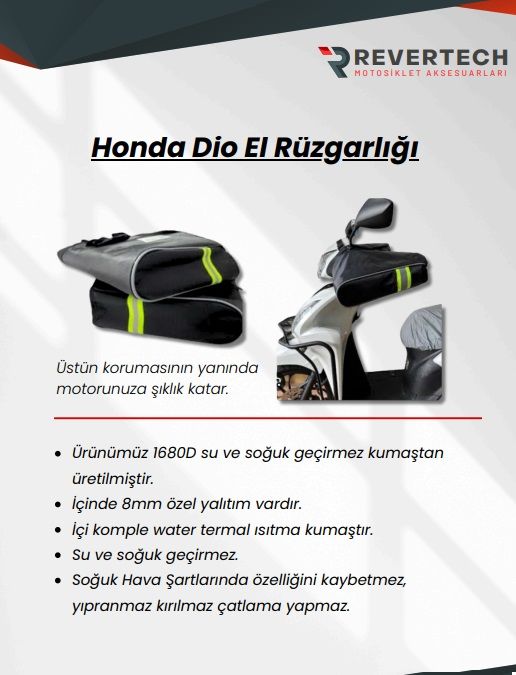 Honda Dio El Rüzgarlığı
