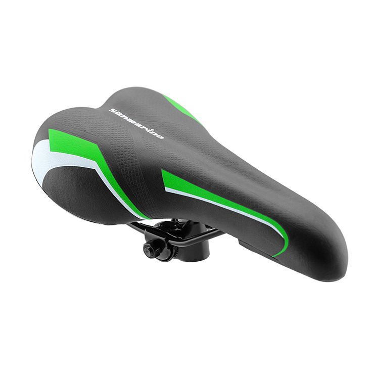 SAN MARINO BİSİKLET SELE - MTB, SM-74, OEM, Yeşil MTB Sele