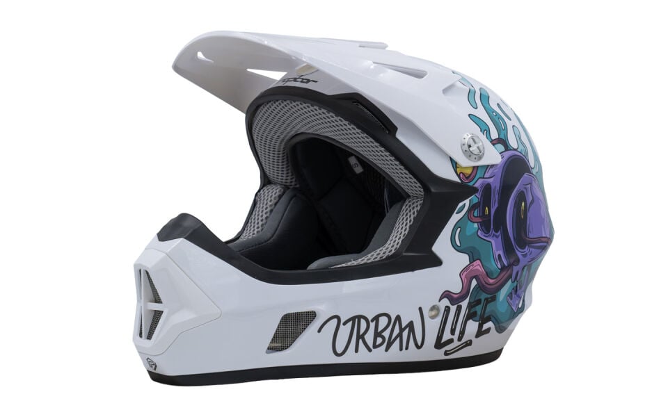 RAPTOR GRAVITY Full Face Kask (Impact-Pro) Chaos (S 54-56cm) 100718