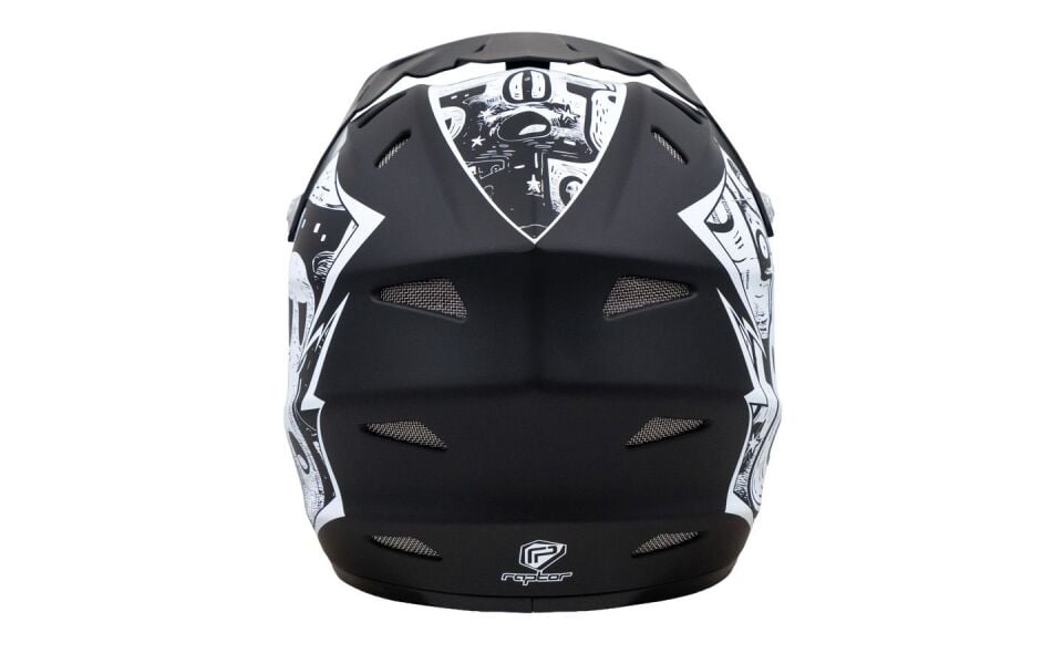 RAPTOR GRAVITY Full Face Kask (Impact-Pro) Street Noir (M 56-58cm) 100711