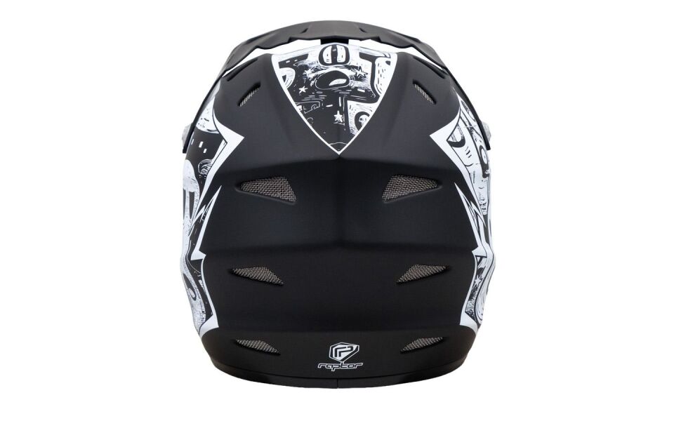 RAPTOR GRAVITY Full Face Kask (Impact-Pro) Street Noir (M 56-58cm) 100711