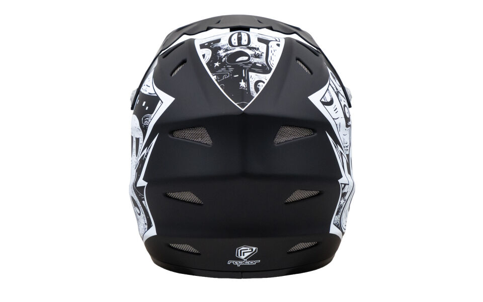 RAPTOR GRAVITY Full Face Kask (Impact-Pro) - Street Noir - XL