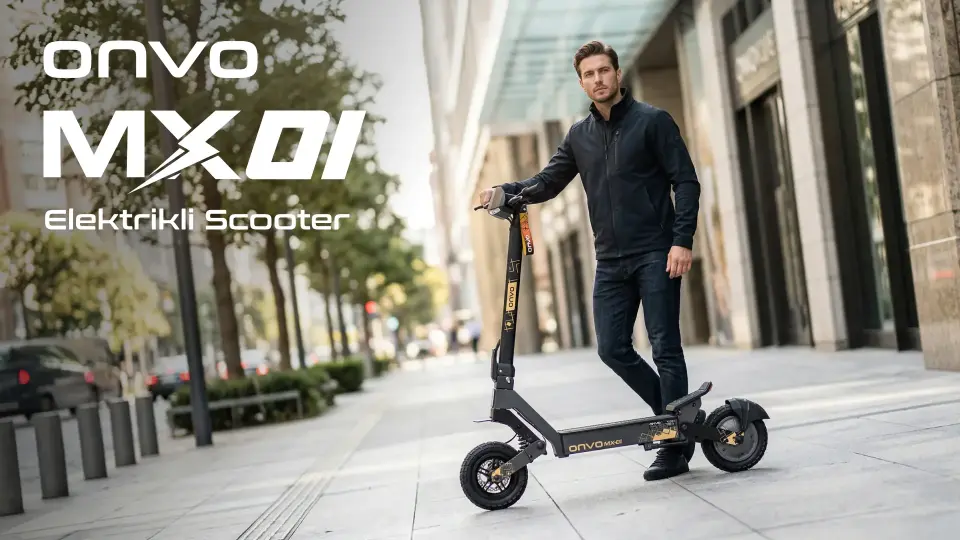 ONVO MX-01 800 W 40 km Menzil Elektrikli Scooter