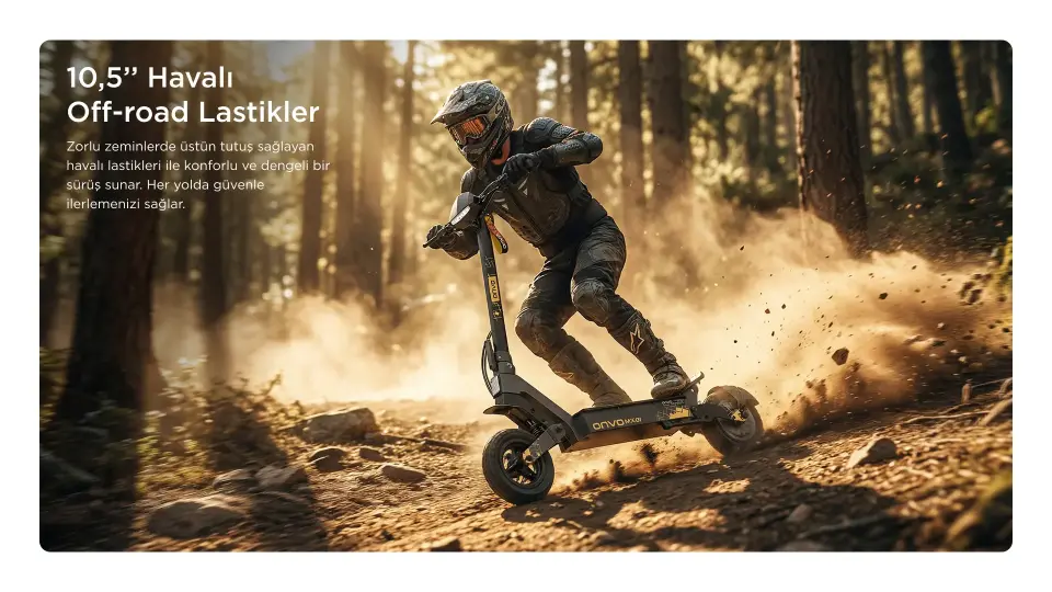 ONVO MX-01 800 W 40 km Menzil Elektrikli Scooter