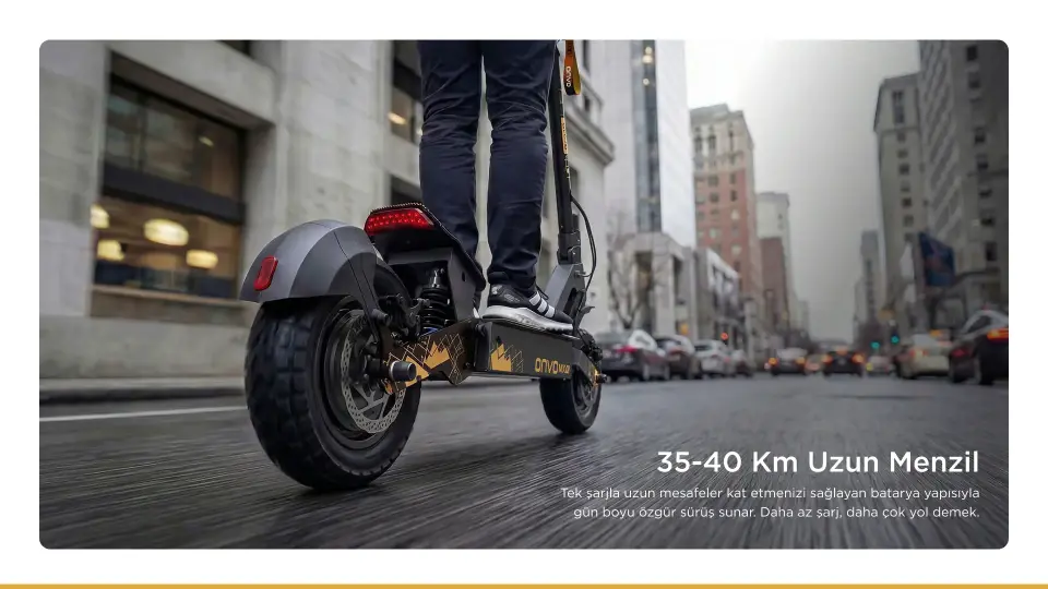 ONVO MX-01 800 W 40 km Menzil Elektrikli Scooter