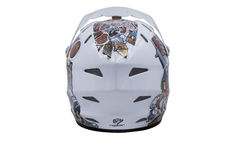 RAPTOR GRAVITY Full Face Kask (Impact-Pro) Toxıc Mınd (XL 60-62cm) 100717