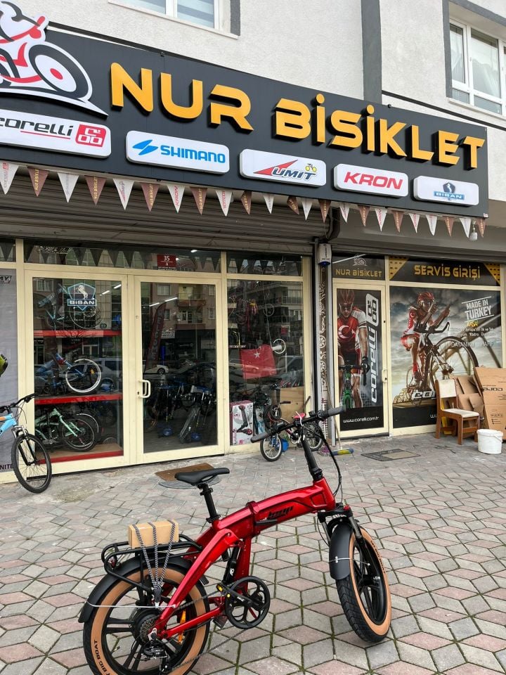 KRON LOOP ARMOUR 20 KOLON JANT E-BIKE BİSİKLET KIRMIZI