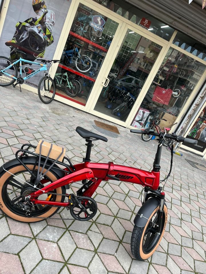 KRON LOOP ARMOUR 20 KOLON JANT E-BIKE BİSİKLET KIRMIZI