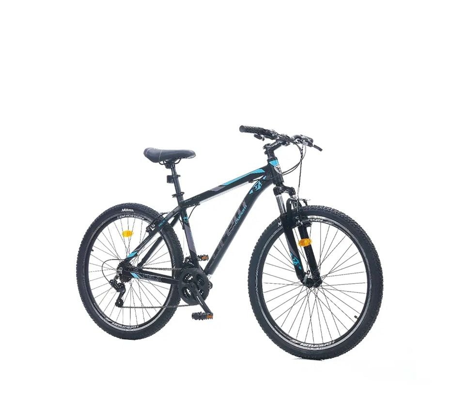 Corelli Snoop 4.1 - 18'' (L) Kadro - 27.5 Jant - Dağ Bisikleti - Siyah - Turkuaz / Gri